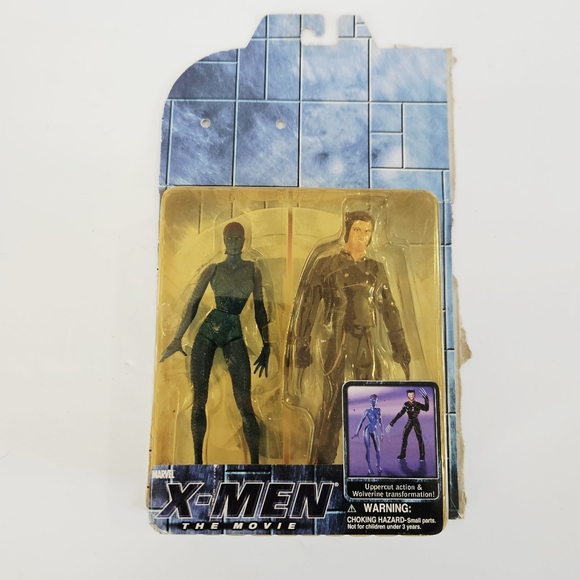 Marvel Other - NIB Vintage Toy Biz Marvel X-Men The Movie Mystique Wolverine Action Figure Set